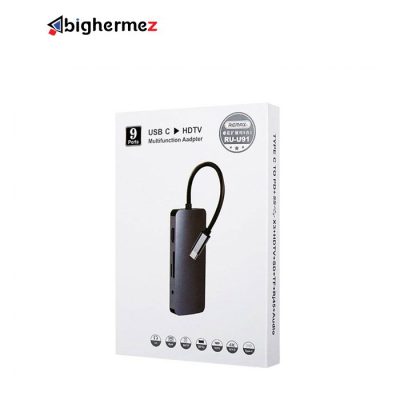 9 پورت TYPE C ریمکس مدل RU U91 5