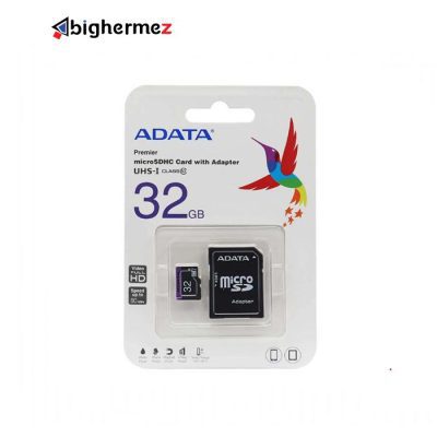 حافظه microSDHC ای دیتا مدل V10 R80 W25A DP ظرفیت 32 گیگا 25بایت