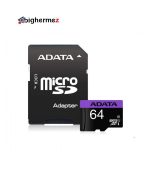 حافظه microSDHC ای دیتا مدل V10 R80 W25A DP ظرفیت 64 گیگابایت