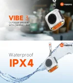 اسپیکر بلوتوث قابل حمل تازاتا مدل VIBE 3 Black