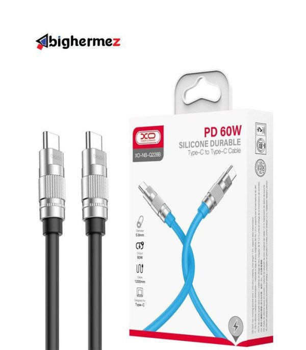 کابل شارژ دوسر TYPE-C ایکس او مدل  XO-NB228B  به طول 1 متر - تصویر 2