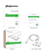 هاب چهار پورت USB3.0 یوگرین مدل UG-20283 طول 1 متر - تصویر 2